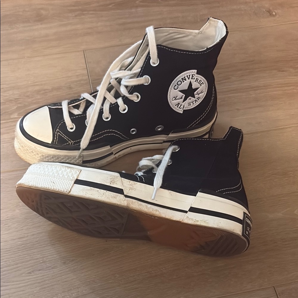 Converse Classic Black and White High-Tops